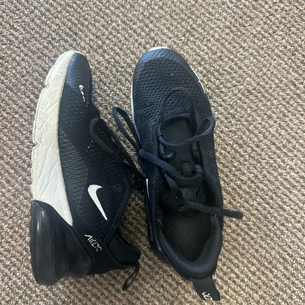 Nike Kids Shoes Black and White